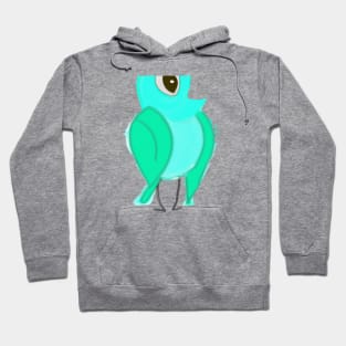 Cute Bird Drawing Hoodie